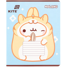 Зошит уч. "Kite" 18арк.# /ML26-236/ софт тач + УФ лак, Molang (20/400)