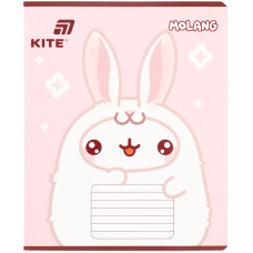 Зошит уч. "Kite" 18арк.# /ML26-236/ софт тач + УФ лак, Molang (20/400)