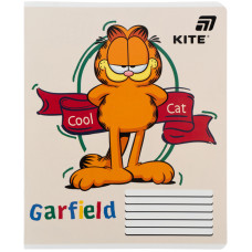 Зошит уч. "Kite" 18арк.# /GF26-236/ гібр. лак + УФ лак, Garfield Retro/Classic (20/400)