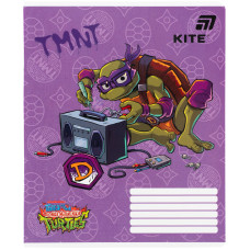 Зошит уч. "Kite" 18арк.# /NT26-236/ гібр. лак + УФ лак, Tales of the TMNT (20/400)