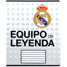 Зошит уч. "Kite" 18арк.== /RL26-237/ софт-тач + УФ лак, FC Real Madrid (20/400)