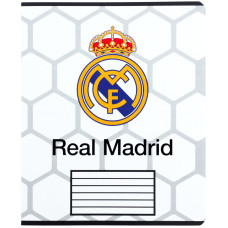 Зошит уч. "Kite" 18арк.== /RL26-237/ софт-тач + УФ лак, FC Real Madrid (20/400)