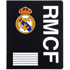 Зошит уч. "Kite" 18арк.== /RL26-237/ софт-тач + УФ лак, FC Real Madrid (20/400)