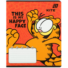 Зошит уч. "Kite" 18арк.== /GF26-237/ софт-тач + УФ лак, Garfield Retro/Classic (20/400)