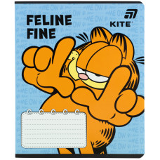 Зошит уч. "Kite" 18арк.== /GF26-237/ софт-тач + УФ лак, Garfield Retro/Classic (20/400)