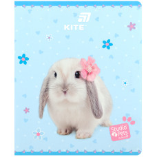 Зошит уч. "Kite" 24арк.# /SP26-238/ софт тач + УФ лак, Studio Pets (20/320)