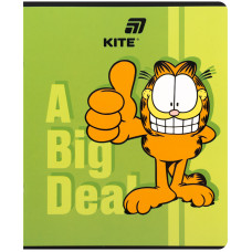 Зошит уч. "Kite" 24арк.# /GF26-238/ софт тач + УФ лак об'ємний, Garfield Retro/Classic (20/320)