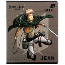 Зошит уч. "Kite" 24арк.== /AT26-239/ гібр. лак + УФ лак, Attack on Titan Season 1-3 (20/320)