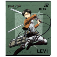 Зошит уч. "Kite" 24арк.== /AT26-239/ гібр. лак + УФ лак, Attack on Titan Season 1-3 (20/320)