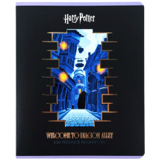 Зошит уч. "Kite" 48арк.# /HP26-259/ фольга + УФ лак, Harry Potter (10/200)