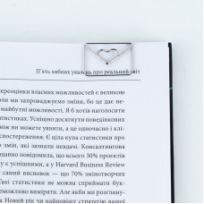 Набір магнітних закладок "Kite" /K24-495-4/  з фігурними скріпками Letter (1/24/270)