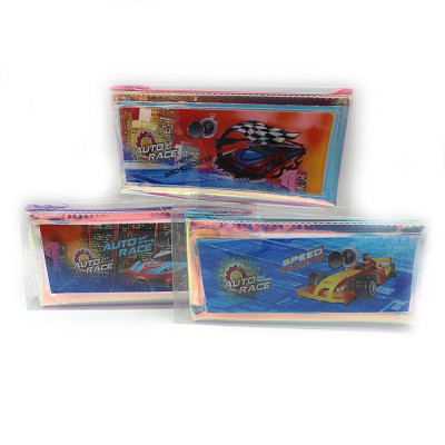 Пенал лазерн. "JO" /P-W012/ "Sportcar"1від.21*9*2.5см, (1/12)