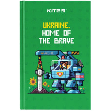 Блокнот А6/80 "Kite" /K24-199-4/ тв. обкл., #, UA-4 (1/10)