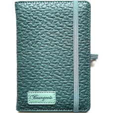 Блокнот на гумці "Bourgeois" А6/120 шкірзам Тв.обкл. /N9724/ вн.бл.70г, # (1/60)