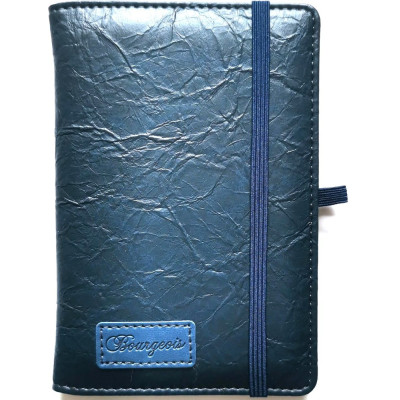 Блокнот на гумці "Bourgeois" А6/120 шкірзам Тв.обкл. /N9728/ вн.бл.70г, # (1/60)