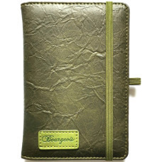 Блокнот на гумці "Bourgeois" А6/120 шкірзам Тв.обкл. /N9729/ вн.бл.70г, # (1/60)
