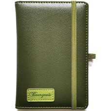 Блокнот на гумці "Bourgeois" А6/120 шкірзам Тв.обкл. /N9732/ вн.бл.70г, # (1/60)