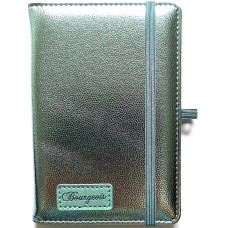 Блокнот на гумці "Bourgeois" А6/120 шкірзам Тв.обкл. /N9733/ вн.бл.70г, # (1/60)