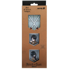 Нашивка "Kite /AT25-3012/ на липучці, 3 шт., 3012 Attack on Titan (1/30)