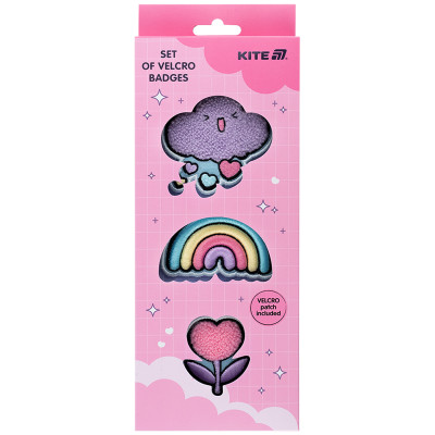 Нашивка "Kite /K25-3012-2/ на липучці, 3 шт., 3012-2 (1/30)
