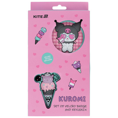 Набір нашивка та підвіска "Kite" /HK25-3010-2/ 2 шт., 3010-2 Hello Kitty (1/30)