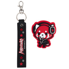Набір нашивка та підвіска "Kite" /AR25-3010-2/ 2 шт., 3010-2 Aggretsuko (1/30)