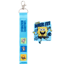 Набір нашивка та підвіска "Kite" /SB25-3010/ 2 шт., 3010 SpongeBob SquarePants (1/30)