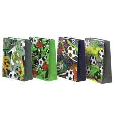 Пакет подарунковий 18*23*10см "WB" /8087S/ Football (12)