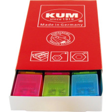 Точилка "KUM" /2-in-1K2/POP/ пластикова подвійна "BOX" з контейнером (12)