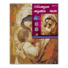 Алмазна мозаїка "SANTI" /956068/ "Марія з дитиною", 40*50см