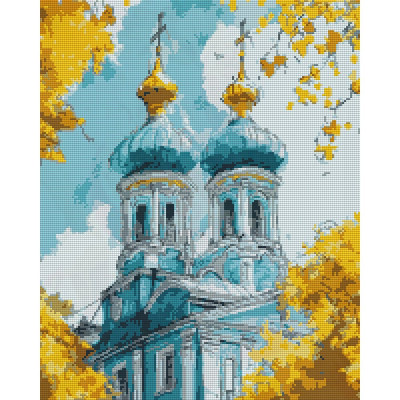 Алмазна мозаїка "SANTI" /956067/ "Софія Київська", 40*50см