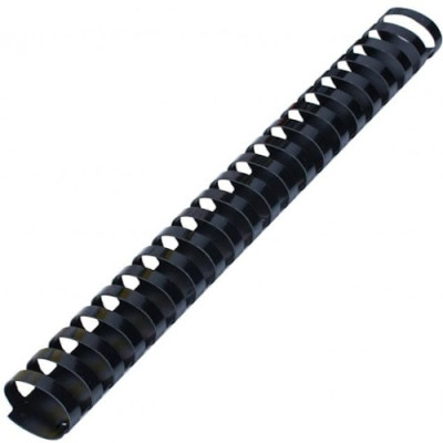 Пружина пластик /F53489/  d=28мм, А4, 240арк., чорна (50)