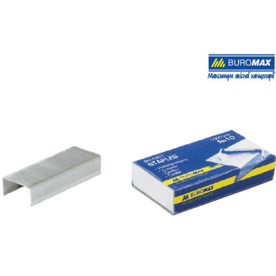 Скоби "BuroMAX" /BM 4401/ №10  (10/1000)