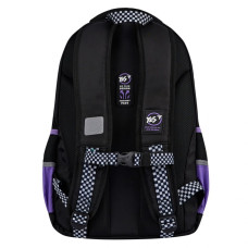 Рюкзак шкільний "YES" /559923/ TS-48 Purple Hearts 45*31*15см (1/15)