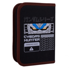 Пенал твердий "YES" /533620/ 1 відділ. з клапаном HP-03 Cyborg Hunter 13*21*3см (1/48)