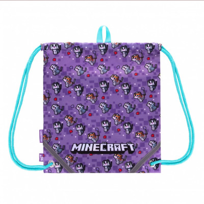 Сумка для взуття "YES" /550092/ SB-10 Minecraft Pinky 40*35см (1/50)