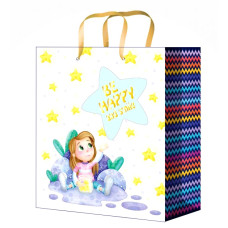 Пакет подарунковий "Art studio of Happines" 26х32х12см /GB20247-20250/ (12/240)