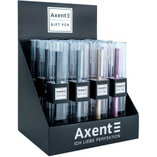 Ручка подарункова "Axent" /AB1099-00-02-A/ Partner, кулькова, 0,7мм, синя, корпус асорті (66270) (12/288)