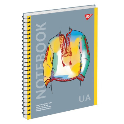 Зошит А4/80 # спіраль "YES" /151977/ "Notebook UA" (2/56)
