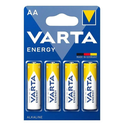 Батарейка "VARTA" /LR6/4bl/410/ ENERGY, 1,5V, лужна, пальчикова (4/80)