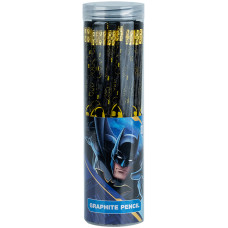 Олівець графітний "Kite" /DC24-056/ з гумкою "DC Batman", 36 шт., туба (36/432/3456)