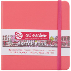 Скетчбук "Royal Talens Art Creation" 12х12/80арк. /828/ 140г/м2, Coral (1/60)
