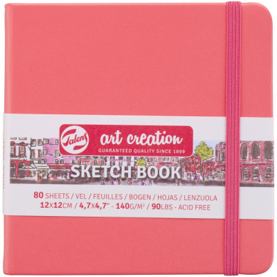Скетчбук "Royal Talens Art Creation" 12х12/80арк. /828/ 140г/м2, Coral (1/60)