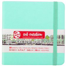 Скетчбук "Royal Talens Art Creation" 12х12/80арк. /961/ 140г/м2, Fresh Mint (1/60)