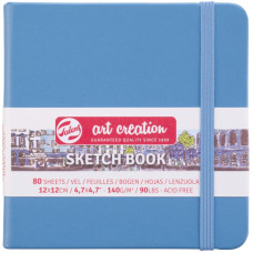 Скетчбук "Royal Talens Art Creation" 12х12/80арк. /745/ 140г/м2, Lake Blue (1/60)