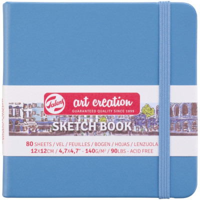 Скетчбук "Royal Talens Art Creation" 12х12/80арк. /745/ 140г/м2, Lake Blue (1/60)