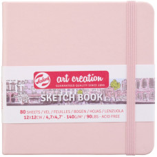 Скетчбук "Royal Talens Art Creation" 12х12/80арк. /622/ 140г/м2, Pastel Pink (1/60)
