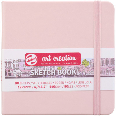 Скетчбук "Royal Talens Art Creation" 12х12/80арк. /622/ 140г/м2, Pastel Pink (1/60)