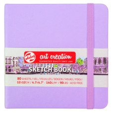Скетчбук "Royal Talens Art Creation" 12х12/80арк. /012/ 140г/м2, Pastel Violet (1/60)