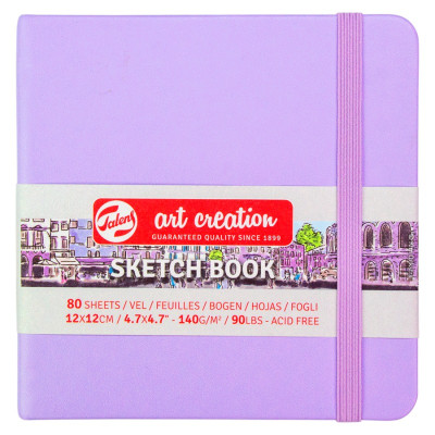 Скетчбук "Royal Talens Art Creation" 12х12/80арк. /012/ 140г/м2, Pastel Violet (1/60)